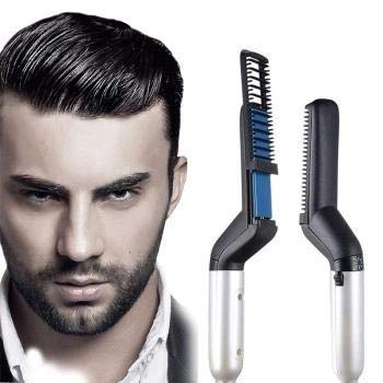 Ascetic Brothers Mens Hair And Beard Straightener Modelling Comb