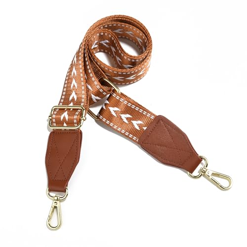 Image of LEMEDE Purse Strap Replacement Crossbody 1.5 inch Wide Shoulder Strap Adjustable Straps Handbag Strap Replacement Belts