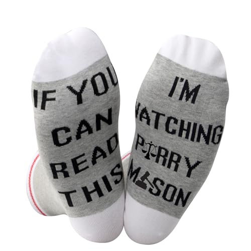 2 Pairs TV Series Socks TV Show Gifts Prosecutor Gift Please Do Not Disturb I’M Watching Socks
