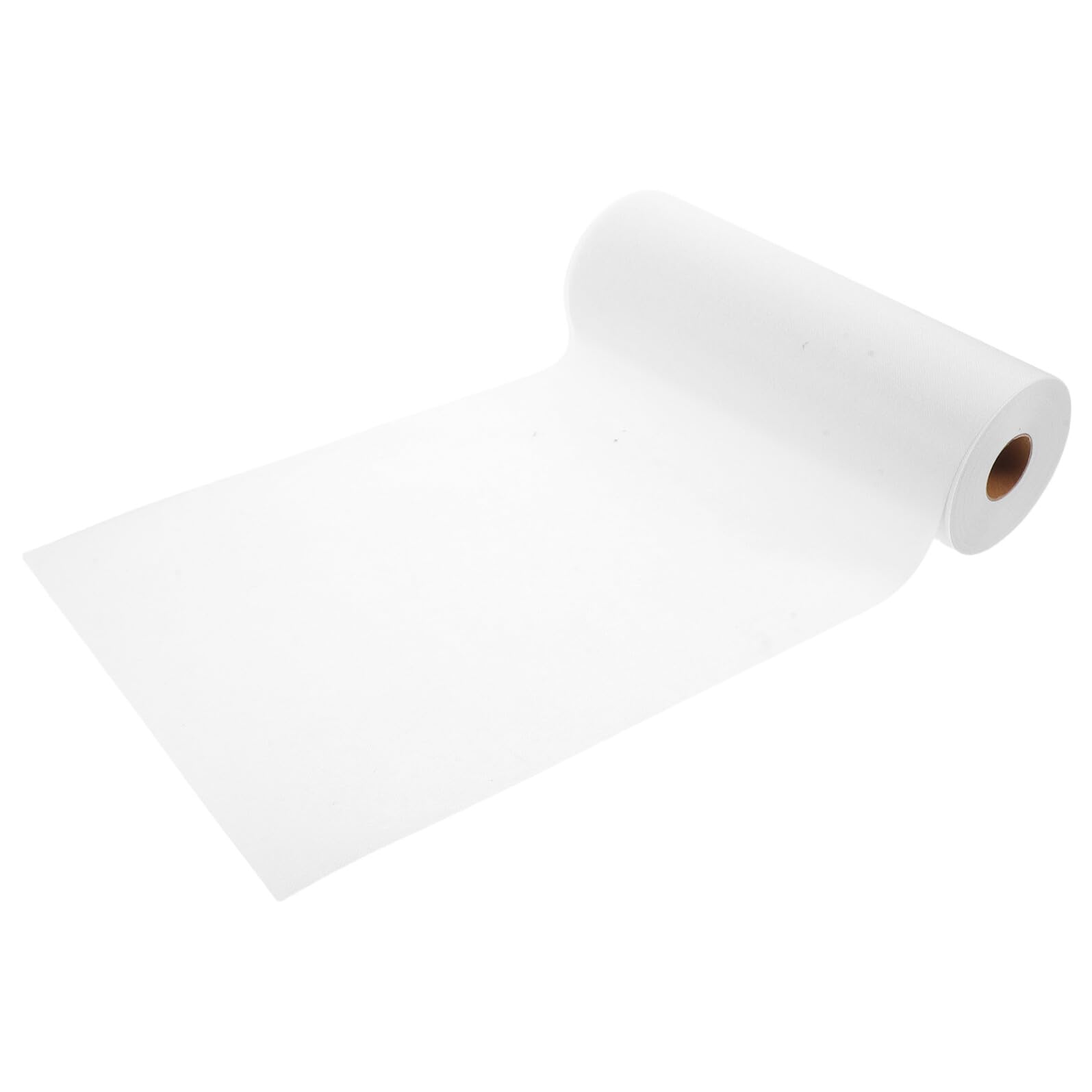 Entoilage thermocollant léger Beaupretty tissu de doublure blanc en rouleau de 30 cm x 36,5 m