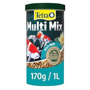Tetra Multi Mix Pond Fish Food Variety 170g – biologically balanced for mixed fish stock