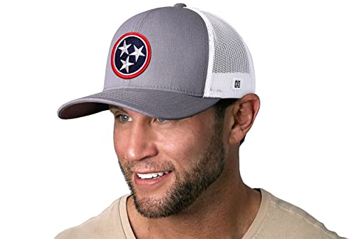 Image of HAKA State Flag Series Trucker Hat for Men & Women, Adjustable Baseball Hat, Golf Hat Snapback