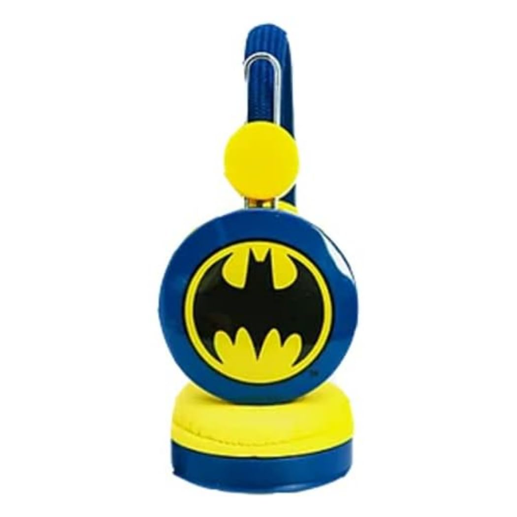 Otl Technologies Boys Bleu Headphones Dc Comics Batman Logo