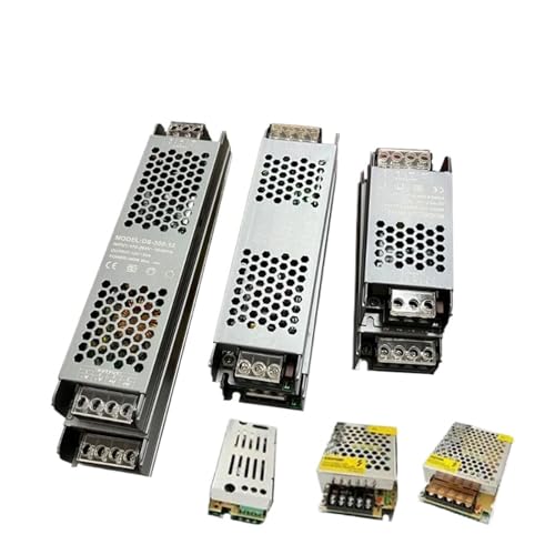 Elimina parpadeos con este transformador de AC a DC 12V 200W fuente ultrafina para luces LED