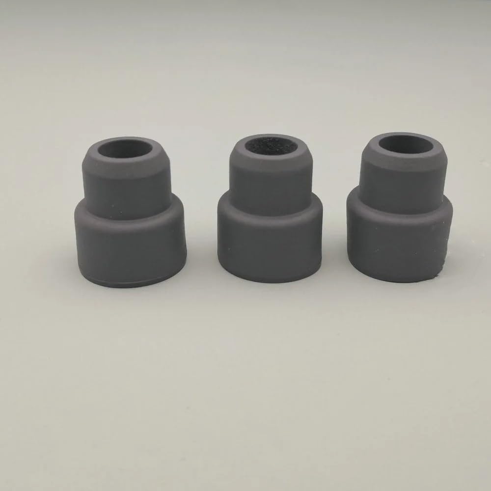 Tapones de goma de for botellas de laboratorio: 14 mm, 19 mm, 20 mm, paquete de 50/100 tapas de goma inversas(No.19 100pcs)