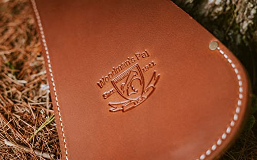 Woodman's Pal Woodmans Pal 284 - Machete de Machado Multiuso com Bainha - Machete de Sobrevivência