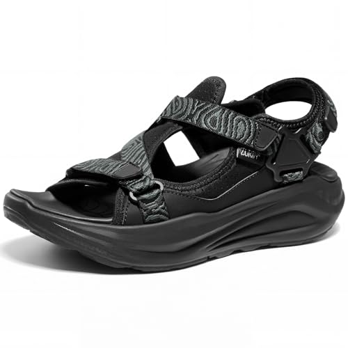 ZURIN Men's Athletic Hiking Sandals with Arch Support