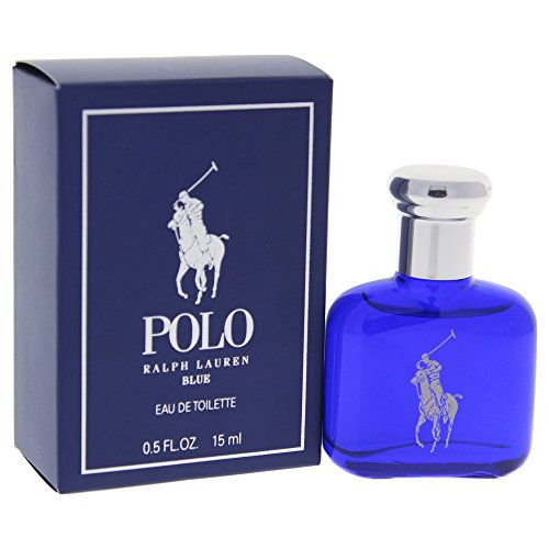 Ralph Lauren Polo Blue Eau De Toilette Splash for Men, 0.5 Ounce