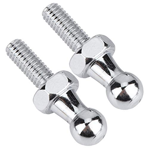 Kugelbolzen, 2 Stück Kugelbolzen Auto Edelstahl Kugelbolzenschraube M6 für Gasdruckfedern Kugelkopfhaube für Universal-Gasfederstütze
