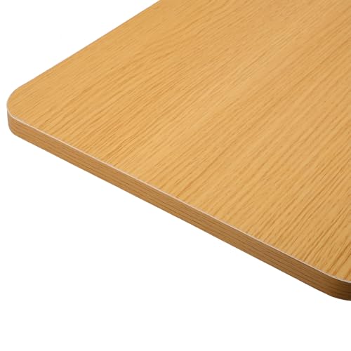 Plateau de table basse bois beige rectonculaire plan de travail - 5
