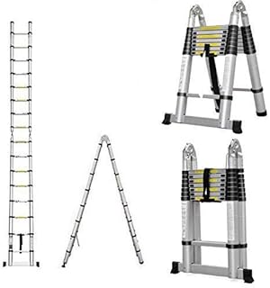 telescopic ladder 5m amazon