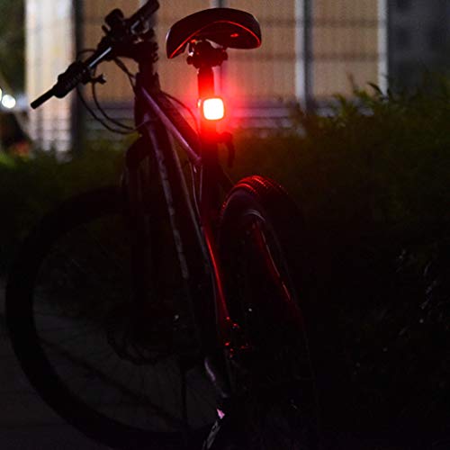 CLISPEED Luz da Cauda da Bicicleta á  Prova D água Usb Recarregável Led Cauda de Freio da Bicicleta