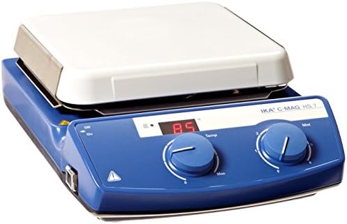 IKA WORKS INC. 3581201 C-MAG HS 7 IKAMAG Hot Plate Magnetic Stirrer, Glass Ceramics Heating Plate, 115V