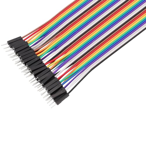 Heevhas 120PCS 40 Pin Jumper Wire Cable Breadboard Ribbon Cables 15cm/ 5,9 inch Female-Female Male-Female Male-Male Jumper Cable 24AWG Wire Jumpers for Arduino Breadboard DIY Project - imagen 8