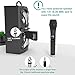 Wireless Microphone, Handheld Dynamic Microphone Wireless mic System for Karaoke Nights and House Parties to Have Fun Over The Mixer,PA System,Speakers-Fifine Technology K025