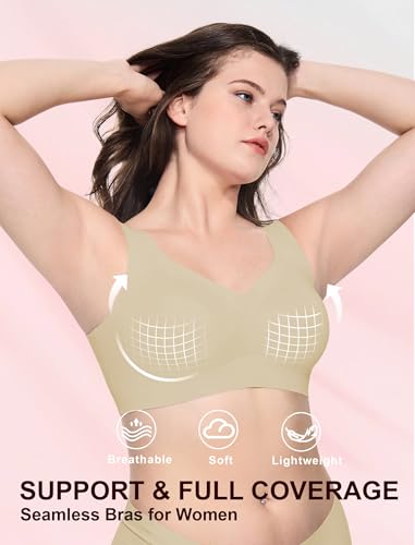 33% Off Jelly Wireless Bra - Seamless Support & Full Coverage
