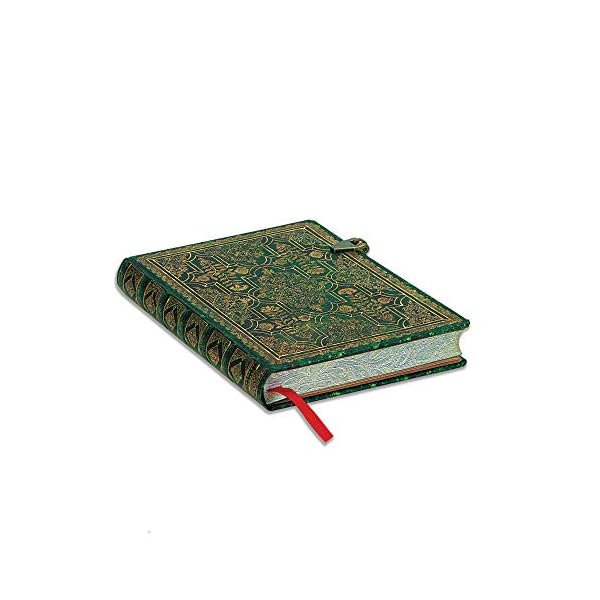 Paperblanks Herbstfiligran Wacholder Notizbuch Schlank Liniert, Slim (180 x 90) – Bild 5