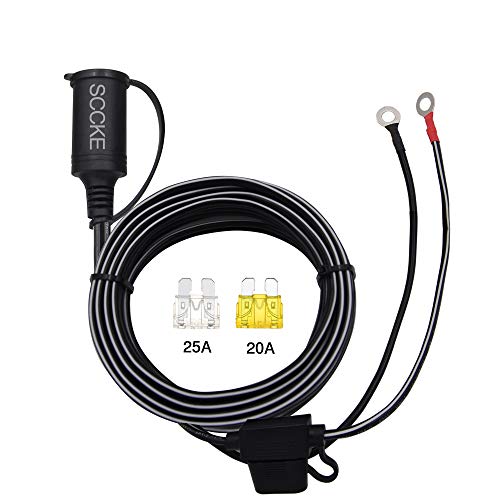 SCCKE 14.8FT 14AWG Adapter Plug Socket with Eyelet Terminal