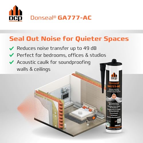 Donseal GA777-AC acústico sellador 9.5 fl oz miniatura 3