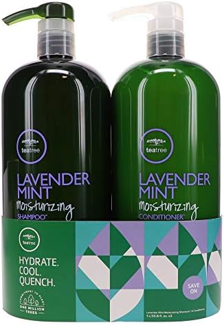 Paul Mitchell Lavender Mint shampoo and conditioner litre duo