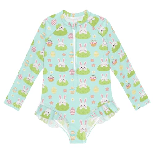 Maillot de bain manches longues filles contre le froid et les irritations