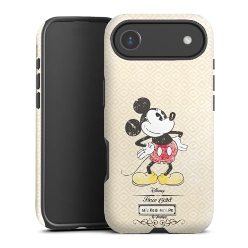 Coque iPhone Air antichoc Mickey Disney robuste silicone transparente