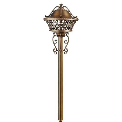 VOLT ShadowMaster 12V Integrated LED Cast Brass Path Light (Bronze) for Low Voltage Landscape Lighting on Outdoor Pathway, Walkway, Garden, Driveway or Patio - Thumbnail 2