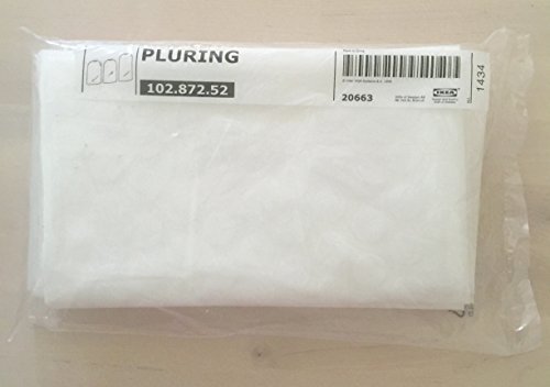 Housse de vêtements anti poussière PLURING lot de 3 blanc