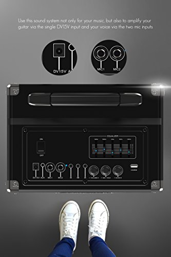 sharper image wireless led tailgate speaker