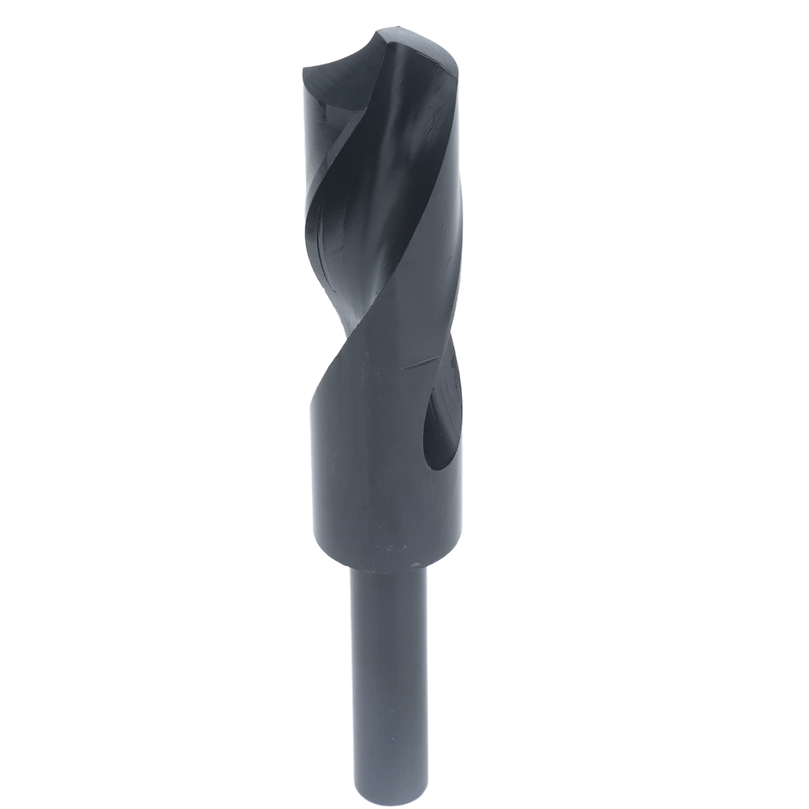 Forets à Tige Réduite HSS, Outil de Perçage à Tige Droite de 1/2 Po, Accessoires Professionnels Noirs de 24.5mm