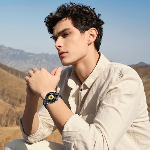 Image of One Click 22mm Strap Compatible with Huawei Watch GT6 Pro GT 6 46mm Band Nylon Silicone Replacement GT5 GT4 Strap Compatible with Garmin Venu 4 Bands 45mm,GTR 4,Bip 6,Vivoactive 4