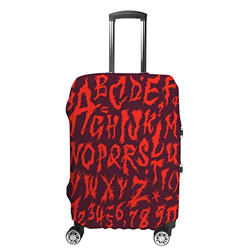Housse de valise élastique CHEHONG rouge protection bagage anti-poussière