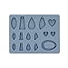 Sculpey Tools Flexible Oven Safe Silicone Jewelry Mold is the Great jewelry tool for earrings, necklaces and bracelets. Use with oven bake clay, Liquid Sculpey and resin.