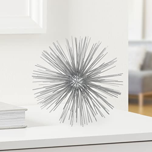 Torre & Tagus Sphere Metal 3D Starburst Table Geometric Tabletop Shelf Accents-Mid Century Modern Urchin Sculpture Home Decorative Object - Image 4