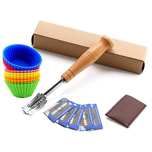 CXLY Bread Lame - Langgriff-Design zum einfachen Scoring Cover