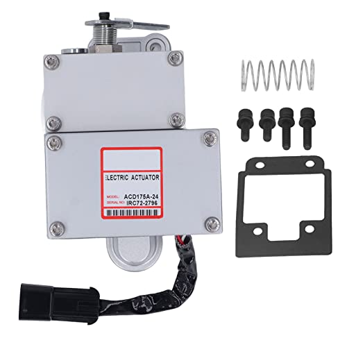 Actuador Electrónico de Acelerador 24V DC para Generador, Material de Aluminio, Control Estable y Seguro - Regulación Electrónica de Velocidad, Tamaño Compacto, Alta