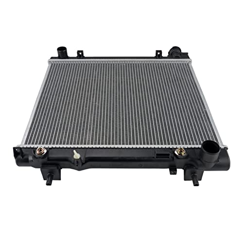 Image of KAX OEM-CU2883 Complete Radiator Compatible with 2005-2007 2011 Dakota, 2008-2010 Dakota 3.7L, 2008-2010 Dakota 4.7L, 2006-2009 Raider