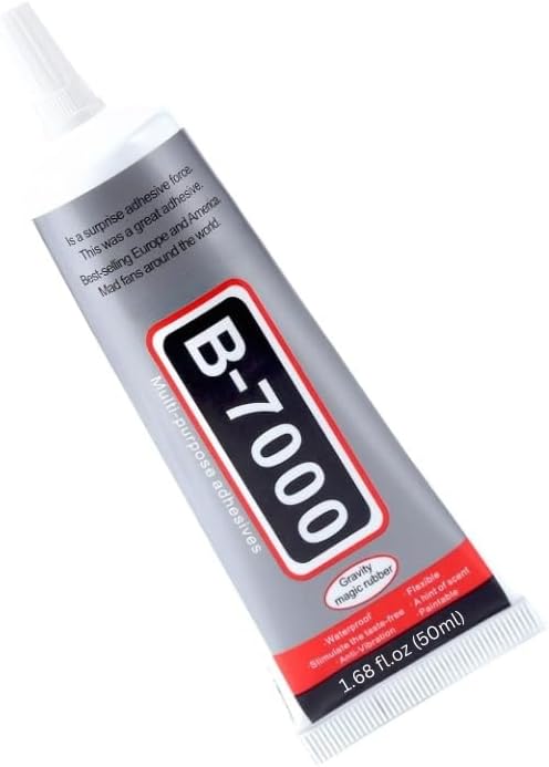 B7000 (50ML/1.68) fl.oz Mobile Phones,Artificial Crystal Crafts, Jewelry, Beads, Clothes, Shoes, Fabrics,Screen Repair, Metal, Stone, Glass