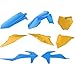 Polisport Complete Vintage Edition Plastic Kit (BULTACO BLUE/DARK YELLOW) For 19-21 KTM 250SXF