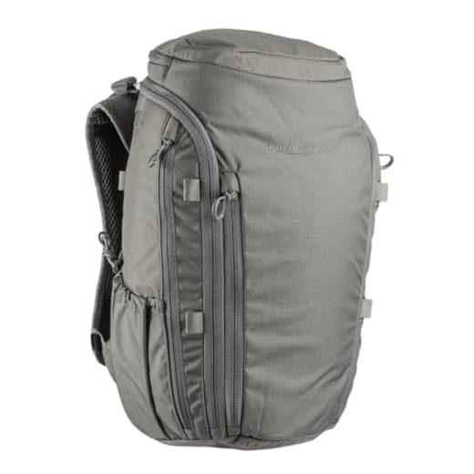 Eberlestock Switchblade Pack - Low Profile Tactical EDC Backpack for Maximum Space and Organization (Grey)