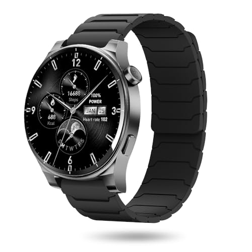 Correa magnética de silicona 22mm para reloj TOZO S6/S5 miniatura 1