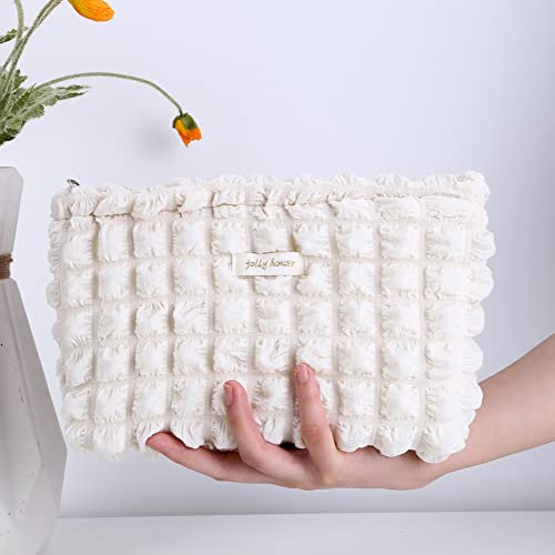 ASUYOERU Bolsa de lavagem feminina multifuncional bolsa de maquiagem grande capacidade portátil bolh