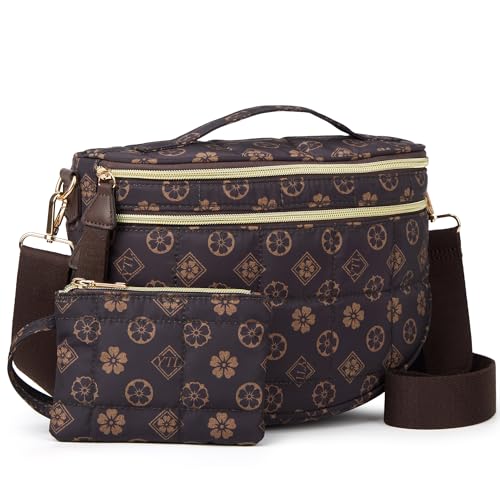 Image of Crossbody Purse for Women Small Crossbody Bags Trendy Vegan Leather with Adjustable Shoulder Straps Gift for Mother Wife Mom