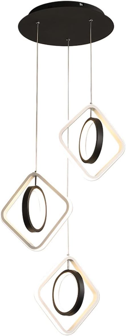 Lampe de Table à 3 têtes et Lustre Nordique pour Couloir, Salon et Restaurant