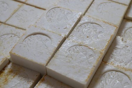 6 pezzi Sapone di Nablus 150 gr. al puro olio d'