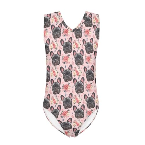 Image of Swimsuits for Girls 3-14 Summer Kids Bathing Suits Gymnastics Leotards One Piece Swimwear
