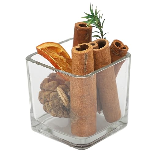 Cinnamon Sticks Fragrance, Potpourri Dried Flowers Lemon Slices Flameless Home Decorative Essential Oils Diffuser, Home Decorative Potpourri