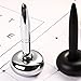 HOODANCOS 2Pcs Magnetic Metal Floating Pen Professional Ballpoint Pens for Office Use Smooth Writing with Vertical Magnetic Base Cool Stationery for Men