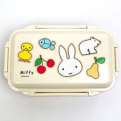 Amazon｜クツワ miffy 密封4点留め一段弁当箱 『いっぱい