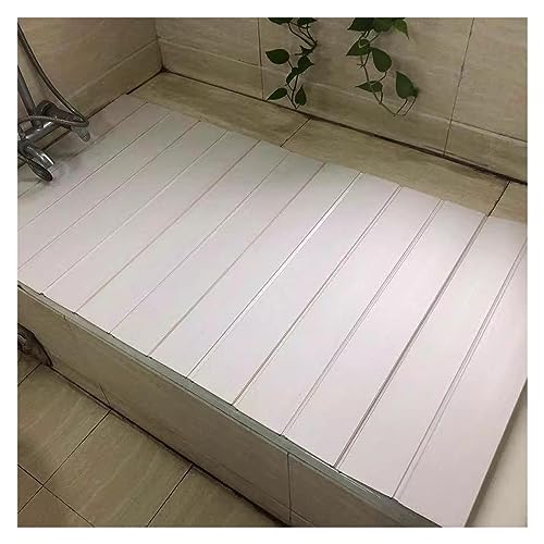 Estante de almacenamiento impermeable blanco para decoración de baño 2